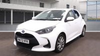 USED 2022 72 TOYOTA YARIS 1.5 VVT-h Icon Hatchback 5dr Petrol Hybrid E-CVT Euro 6 (s/s) (116 ps) 