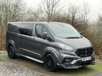 USED 2022 72 FORD TRANSIT CUSTOM 2.0 320 EcoBlue Limited Crew Van Double Cab 5dr Diesel Auto L2 H1 Euro 6 (170 ps) Heated seat, park assist, RVDM