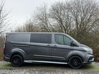 USED 2022 72 FORD TRANSIT CUSTOM 2.0 320 EcoBlue Limited Crew Van Double Cab 5dr Diesel Auto L2 H1 Euro 6 (170 ps) Heated seat, park assist, RVDM
