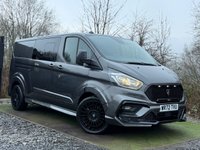 USED 2022 72 FORD TRANSIT CUSTOM 2.0 320 EcoBlue Limited Crew Van Double Cab 5dr Diesel Auto L2 H1 Euro 6 (170 ps) Heated seat, park assist, RVDM