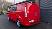 USED 2022 22 FORD TRANSIT CUSTOM 2.0 300 EcoBlue Limited Crew Van Double Cab 5dr Diesel Manual L1 H1 Euro 6 (s/s) (6 Seat) (170 ps) *** ONE OWNER - SAT NAV - 6 SEATS - AIR CON - HEATED SEATS ***