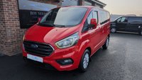 USED 2022 22 FORD TRANSIT CUSTOM 2.0 300 EcoBlue Limited Crew Van Double Cab 5dr Diesel Manual L1 H1 Euro 6 (s/s) (6 Seat) (170 ps) *** ONE OWNER - SAT NAV - 6 SEATS - AIR CON - HEATED SEATS ***