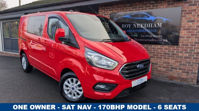 View our FORD TRANSIT CUSTOM
