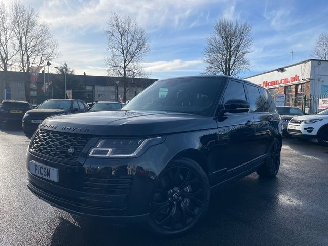 2018 18 LAND ROVER RANGE ROVER 4.4 SD V8 Autobiography SUV 5dr Diesel Auto 4WD Euro 6 (s/s) (339 ps) A STUNNING ADDITION TO OUR FORECOURT, JUST IN THE DOOR+FINISHED IN BEAUTIFUL FACTORY BLACK PAINT+SERVICE HISTORY+PRIVACY GLASS+FULL LEATHER INTERIOR+FULL PANORAMIC GLASS ROOF+SATELLITE NAVIGATION+PARK ASSIST+CLIMATE CONTROL+21 INCH ALLOY WHEELS+1 FULL YEARS MOT PRIOR TO COLLECTION+A TRULY SPECIAL VEHICLE THATS NOT TO BE MISSED+CALL NOW FOR FULL SPECIFICATION!!!!!!!!!!!!!!!!!!!!!!!!!!!!!!!!!!!!!!!!