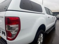 USED 2023 23 FORD RANGER 2.0 EcoBlue Limited Pickup Double Cab 4dr Diesel Auto 4WD Euro 6 (s/s) (170 ps) A REAL BEAUTY, JUST ARRIVED AND FINISHED IN HUGELY POPULAR WHITE PAINT+JUST 1 OWNER FROM NEW+DIESEL+AUTOMATIC+4 WHEEL DRIVE+ULEZ COMPLIANT+HARD TOP+LOAD LINER+TOW BAR+FULL LEATHER INTERIOR+PARK ASSIST+AIR CONDITIONING+ALLOY WHEELS+FULL RANGE OF FINANCE OPTIONS AVAILABLE+CALL TODAY TO ARRANGE A VIEWING+READY TO DRIVE AWAY TODAY!!!!!!!!!!!!!!!!!!!!!!!