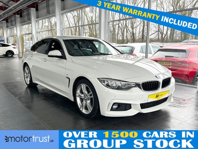 View our BMW 4 Series Gran Coupe 2.0 420i GPF M Sport Hatchback 5dr Petrol Manual Euro 6 (s/s) (184 ps) F/S/H! 1 FORMER OWNER!