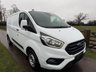 USED 2022 72 FORD TRANSIT CUSTOM 2.0 300 EcoBlue Trend Panel Van 5dr Diesel Manual L2 H1 Euro 6 (130 ps) FORD TRANSIT CUSTOM 2.0 EBL 130 300 LWB TREND L/R PanelVan
