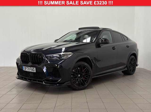 View our BMW X6 M 4.4i V8 Competition SUV 5dr Petrol Auto xDrive Euro 6 (s/s) (625 ps)