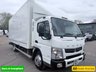 USED 2017 67 MITSUBISHI FUSO CANTER White 7.5T LWB box lorry, 60,000 miles, 2 Owners from New, ULEZ compliant, Automatic, Radio, Electric windows. Plus VAT @ 20%! This Mitsubishi Fuso Canter DG67 DKY 7C15 28 is finished in clean white and has covered just 60,000 miles, making it a low-mileage example for its age. Fully ULEZ compliant, this 7.5-ton long wheelbase box lorry is ideal for city work as well as longer distance operations, offering excellent versatility for a wide range of businesses. It comes with a smooth fully automatic gearbox, making it extremely easy and comfortable to drive, even in busy urban environments. The cab is well equipped with a