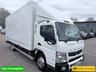 USED 2017 67 MITSUBISHI FUSO CANTER White 7.5T LWB box lorry, 60,000 miles, 2 Owners from New, ULEZ compliant, Automatic, Radio, Electric windows. Plus VAT @ 20%! This Mitsubishi Fuso Canter DG67 DKY 7C15 28 is finished in clean white and has covered just 60,000 miles, making it a low-mileage example for its age. Fully ULEZ compliant, this 7.5-ton long wheelbase box lorry is ideal for city work as well as longer distance operations, offering excellent versatility for a wide range of businesses. It comes with a smooth fully automatic gearbox, making it extremely easy and comfortable to drive, even in busy urban environments. The cab is well equipped with a