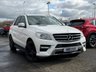 USED 2013 MERCEDES-BENZ M-CLASS 2.1 ML250 BlueTEC AMG Sport SUV 5dr Diesel G-Tronic 4WD Euro 6 (s/s) (204 ps) FRONT HEATED SEATS +  FRONT ELECTRIC SEATS +