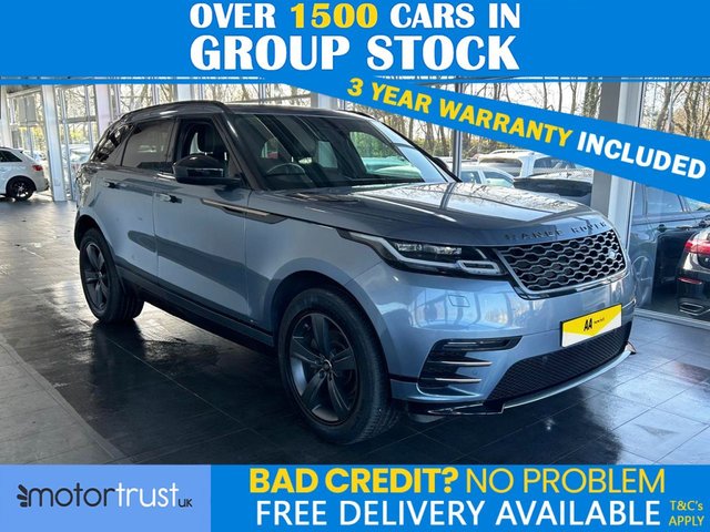 View our Land Rover Range Rover Velar 2.0 D180 R-Dynamic S SUV 5dr Diesel Auto 4WD Euro 6 (s/s) (180 ps) LANDROVER S/H! 1 FORMER OWNER!