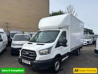 USED 2022 71 FORD TRANSIT White 2.0 EcoBlue Euro 6 Luton van L4, 89,100 miles, ULEZ compliant, 6-Speed Manual, Bluetooth, Electric tail lift. Final price plus VAT @ 20%! This 2022 Ford Transit 350 Leader presents a superb ownership opportunity, having been meticulously maintained by just one owner. Powered by a robust 2.0L EcoBlue diesel engine, this Euro 6 compliant model offers reliable performance and efficiency. Its 2.0 350 EcoBlue HD Leader RWD L4 Euro 6 (s/s) 2dr (DRW) derivative, featuring Dual Rear Wheels for enhanced stability, boasts a substantial towing weight of 2800 kg, making it ideal for demanding tasks. The vehicle comes with a 3 month warranty f
