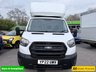 USED 2022 22 FORD TRANSIT White 2.0 EcoBlue Euro 6 Luton L4, 81,200 miles, ULEZ compliant, 6-Speed manual, A/C, Bluetooth, DAB, Electric tail lift. Final price plus VAT @ 20%! This 2022 Ford Transit 2.0 350 EcoBlue HD Leader RWD L4 Euro 6 (s/s) 2dr (DRW) is a superb example, having had only one owner since new. This robust L4 model, designated as a 350 Leader, is powered by an efficient 2.0 litre EcoBlue diesel engine meeting Euro 6 emissions standards. It comes with a 3 month warranty for your peace of mind. Notable features include Dual Rear Wheels for enhanced stability, Manual Air Conditioning to keep you comfortable, and ICE Pack 17 which includes Bluetooth conne