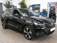 USED 2021 71 VOLVO XC40 Recharge Twin 78kWh SUV 5dr Electric Auto AWD (408 ps) 4WD SAT NAV PART LEATHER CRUISE CONTROL PARKING SENSORS 1 OWNER EXCELLENT SERVICE HISTORY WARRANTY