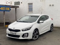 USED 2016 16 KIA PROCEED 1.6 CRDi GT-Line Hatchback 3dr Diesel Manual Euro 6 (s/s) (134 bhp) THIS CAR COMES WITH SERVICE HISTORY, 2 KEYS, ALLOYS,CRUISE AND MORE..