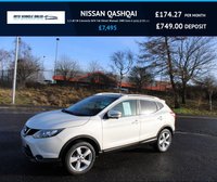 USED 2016 66 NISSAN QASHQAI 1.5 dCi N-Connecta 2016,Glass Roof,Sat Nav,18*Alloys,Reverse Cam,Ulez Compliant 