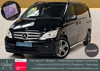 USED 2012 62 MERCEDES-BENZ VITO 3.0 122 CDi Sport Panel Van 5dr Diesel Automatic L1 (221 g/km, 224 bhp) RARE BRABUS VITO X CAMPER