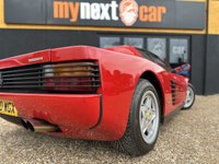 USED 1990 G FERRARI TESTAROSSA 4.9 Coupe 2dr Petrol Manual (390 bhp) 3 FORMER KEEPERS + FULL FERRARI SERVICE HISTORY + ROSSO CORSA WITH NERO LEATHER INTERIOR + LEFT HAND DRIVE + EUROPEAN CAR + 1990 G REG + DELIVERED NEW TO NETHERLANDS WHERE IT STAYED UNTIL 2015 + REGISTERED IN 09/01/2015 AND SOLD BY KROYMANS MAIN DEALER