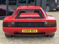 USED 1990 G FERRARI TESTAROSSA 4.9 Coupe 2dr Petrol Manual (390 bhp) 3 FORMER KEEPERS + FULL FERRARI SERVICE HISTORY + ROSSO CORSA WITH NERO LEATHER INTERIOR + LEFT HAND DRIVE + EUROPEAN CAR + 1990 G REG + DELIVERED NEW TO NETHERLANDS WHERE IT STAYED UNTIL 2015 + REGISTERED IN 09/01/2015 AND SOLD BY KROYMANS MAIN DEALER
