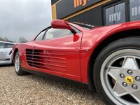 USED 1990 G FERRARI TESTAROSSA 4.9 Coupe 2dr Petrol Manual (390 bhp) 3 FORMER KEEPERS + FULL FERRARI SERVICE HISTORY + ROSSO CORSA WITH NERO LEATHER INTERIOR + LEFT HAND DRIVE + EUROPEAN CAR + 1990 G REG + DELIVERED NEW TO NETHERLANDS WHERE IT STAYED UNTIL 2015 + REGISTERED IN 09/01/2015 AND SOLD BY KROYMANS MAIN DEALER