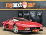 USED 1990 G FERRARI TESTAROSSA 4.9 Coupe 2dr Petrol Manual (390 bhp) 3 FORMER KEEPERS + FULL FERRARI SERVICE HISTORY + ROSSO CORSA WITH NERO LEATHER INTERIOR + LEFT HAND DRIVE + EUROPEAN CAR + 1990 G REG + DELIVERED NEW TO NETHERLANDS WHERE IT STAYED UNTIL 2015 + REGISTERED IN 09/01/2015 AND SOLD BY KROYMANS MAIN DEALER