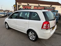 USED 2013 13 VAUXHALL ZAFIRA 1.6 16V Exclusiv MPV 5dr Petrol Manual Euro 5 (115 ps) 