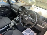 USED 2013 13 VAUXHALL ZAFIRA 1.6 16V Exclusiv MPV 5dr Petrol Manual Euro 5 (115 ps) 