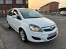 USED 2013 13 VAUXHALL ZAFIRA 1.6 16V Exclusiv MPV 5dr Petrol Manual Euro 5 (115 ps) 