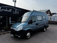 USED 2014 14 IVECO DAILY 3.0 TD 2 BERTH CAMPERVAN  2014 IVECO 3.0 TD 2 BERTH CAMPERVAN - PROFFESIONAL CONVERSION - FRESH HAB CHECK - DUAL REAR WHEELS WITH LOCKING DIFF - AIR RIDE SEATS - HOB - SINK - TOILET - SHOWER - FOLD OUT BED - AWNING - TOWBAR