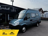 USED 2014 14 IVECO DAILY 3.0 TD 2 BERTH CAMPERVAN  2014 IVECO 3.0 TD 2 BERTH CAMPERVAN - PROFFESIONAL CONVERSION - FRESH HAB CHECK - DUAL REAR WHEELS WITH LOCKING DIFF - AIR RIDE SEATS - HOB - SINK - TOILET - SHOWER - FOLD OUT BED - AWNING - TOWBAR