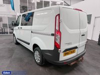 USED 2017 67 FORD TRANSIT CUSTOM 2.0 TDCi 310 Trend L2 H2 (170 g/km, 128 bhp) * 6 SEATER CREW VAN * 