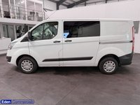 USED 2017 67 FORD TRANSIT CUSTOM 2.0 TDCi 310 Trend L2 H2 (170 g/km, 128 bhp) * 6 SEATER CREW VAN * 