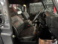 USED 1999 T LAND ROVER DEFENDER 110 110 2.5 TD5 HI-CAPACITY PICK UP  1999 LANDROVER DEFENDER 110 2.5 TD5 HI-CAPACITY PICK UP - FULLY RESTORED - FRESH RESPRAY - INTERIOR FULLY RETIMMED IN QUILTED LEATHER - HEATED SEATS - SOUND PROOFING - SIDE STEPS - LED LIGHT BAR