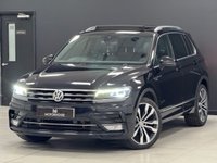 USED 2017 17 VOLKSWAGEN TIGUAN 2.0 TDI BlueMotion Tech R-Line SUV 5dr Diesel DSG 4Motion Euro 6 (s/s) (150 ps) FSH + 2 OWNERS + PAN ROOF +