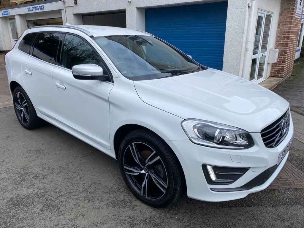 USED 2017 17 VOLVO XC60 2.4 D5 R-Design Lux Nav SUV 5dr Diesel Auto AWD Euro 6 (s/s) (220 ps) LOVELY LOW MILEAGE FULL HISTORY