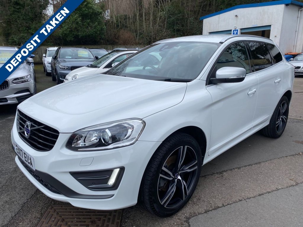 USED 2017 17 VOLVO XC60 2.4 D5 R-Design Lux Nav SUV 5dr Diesel Auto AWD Euro 6 (s/s) (220 ps) LOVELY LOW MILEAGE FULL HISTORY