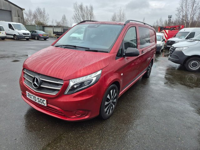 2020 MERCEDES-BENZ VITO 2.1 119 CDI BlueTEC Crew Van Double Cab 5dr Diesel G-Tronic+ RWD L2 Euro 6 (s/s) (LWB) (190 ps) - Photo 2