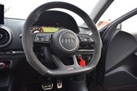 USED 2018 18 AUDI RS3 2.5 TFSI Sportback 5dr Petrol S Tronic quattro Euro 6 (s/s) (400 ps) PANORAMIC ROOF / SPORTS EXHST