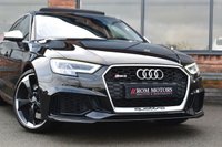 USED 2018 18 AUDI RS3 2.5 TFSI Sportback 5dr Petrol S Tronic quattro Euro 6 (s/s) (400 ps) PANORAMIC ROOF / SPORTS EXHST