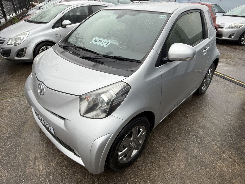 USED 2012 62 TOYOTA IQ 1.0 VVT-i 2 Hatchback 3dr Petrol Manual Euro 5 (68 ps) FULL HISTORY+HIGH SPECS