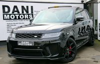 USED 2022 22 LAND ROVER RANGE ROVER SPORT 5.0 P575 V8 SVR Auto 4WD Euro 6 (s/s) 5dr *PANROOF*CARBON INTR*SUEDE*