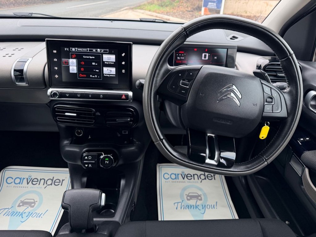 USED 2017 67 CITROEN C4 CACTUS 1.2 PureTech Flair Hatchback 5dr Petrol ETG5 Euro 6 (s/s) (82 ps) Camera|SatNav|R.F Sensors|Cruise|