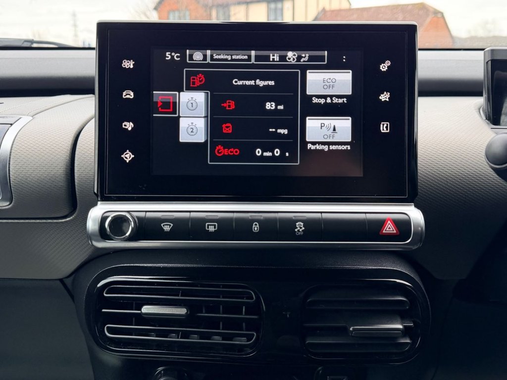 USED 2017 67 CITROEN C4 CACTUS 1.2 PureTech Flair Hatchback 5dr Petrol ETG5 Euro 6 (s/s) (82 ps) Camera|SatNav|R.F Sensors|Cruise|