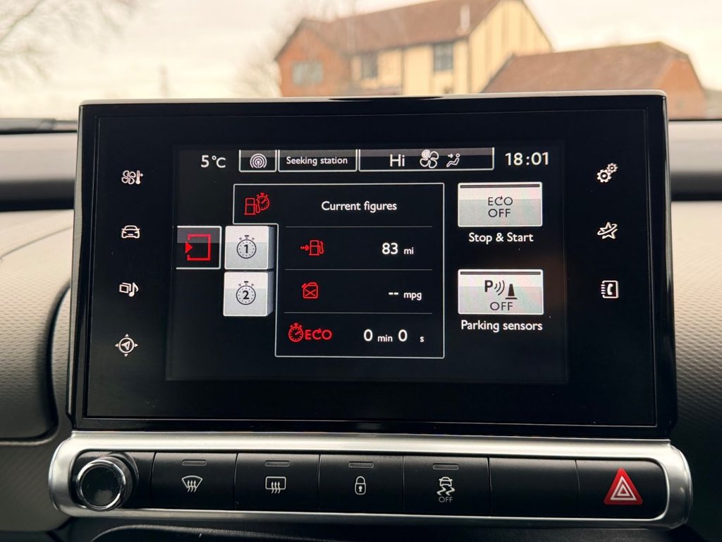 USED 2017 67 CITROEN C4 CACTUS 1.2 PureTech Flair Hatchback 5dr Petrol ETG5 Euro 6 (s/s) (82 ps) Camera|SatNav|R.F Sensors|Cruise|