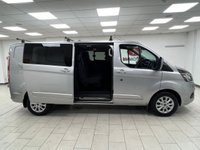 USED 2018 68 FORD TRANSIT CUSTOM 2.0 320 EcoBlue Limited Crew Van Double Cab 5dr Diesel Manual L2 H1 Euro 6 (6 Seat) (130 ps) 