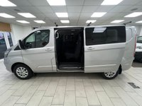 USED 2018 68 FORD TRANSIT CUSTOM 2.0 320 EcoBlue Limited Crew Van Double Cab 5dr Diesel Manual L2 H1 Euro 6 (6 Seat) (130 ps) 