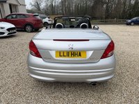 USED 2011 11 PEUGEOT 207 1.6 VTi GT Convertible 2dr Petrol Tiptronic Euro 5 (120 ps) LOW MILES CABRIOLET 2KEYS FSH