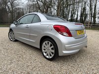 USED 2011 11 PEUGEOT 207 1.6 VTi GT Convertible 2dr Petrol Tiptronic Euro 5 (120 ps) LOW MILES CABRIOLET 2KEYS FSH
