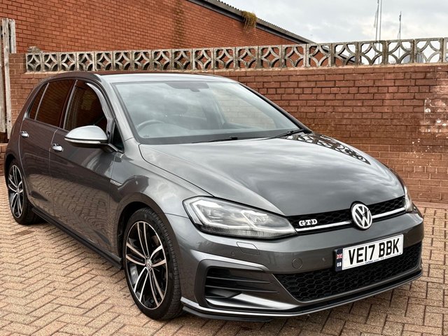 2017 VOLKSWAGEN GOLF 2017 2.0 TDI BlueMotion Tech GTD Hatchback 5dr Diesel DSG Euro 6 (s/s) (184 ps)